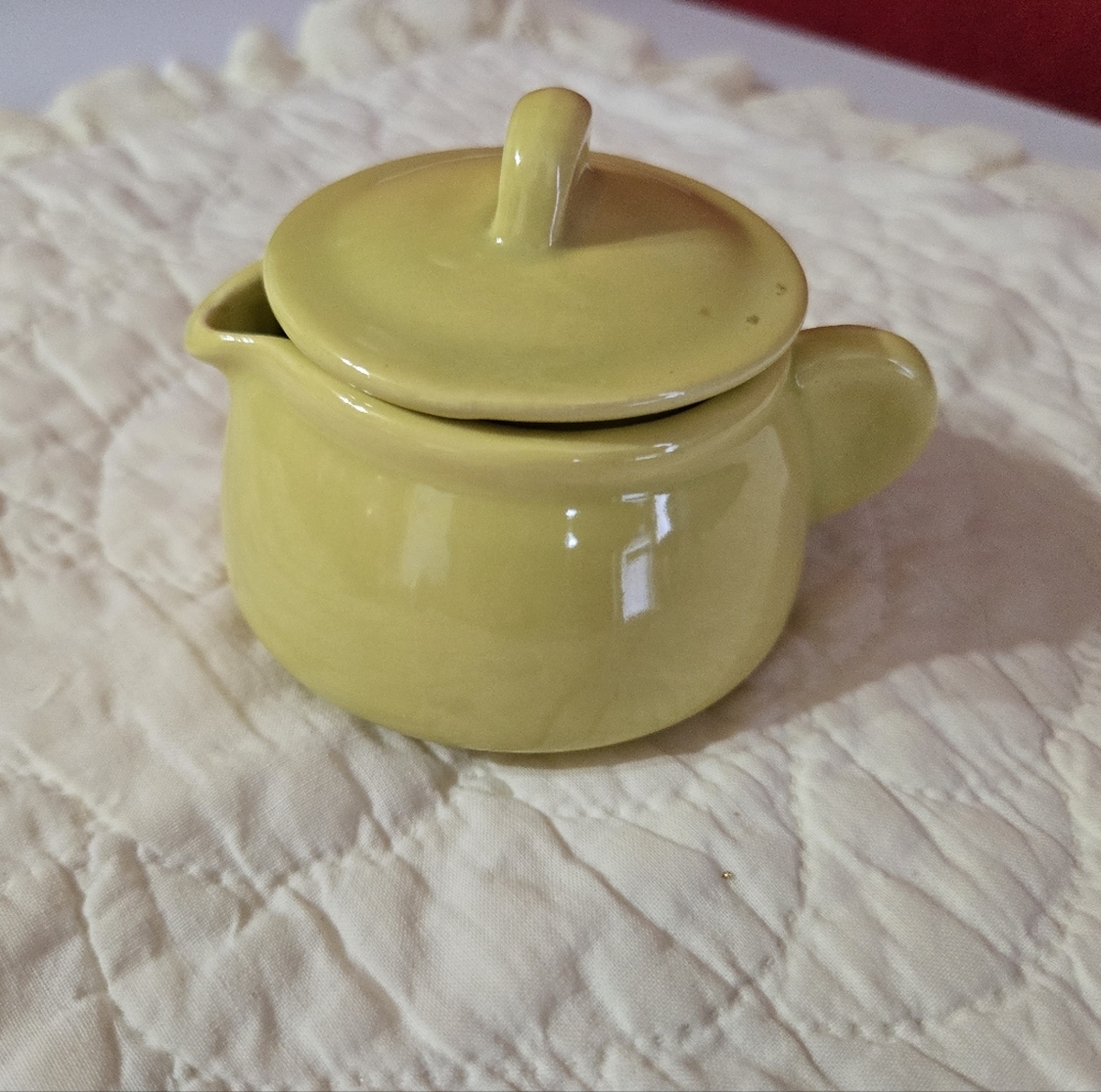 Set/2 Vintage Pottery Mini Pots - Picture 6 of 16